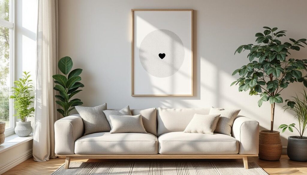 Bien choisir une affiche murale au style minimaliste