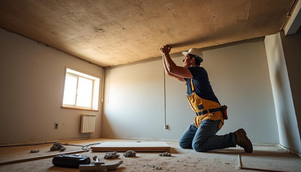 Réduire les bruits avec une isolation phonique de plafond