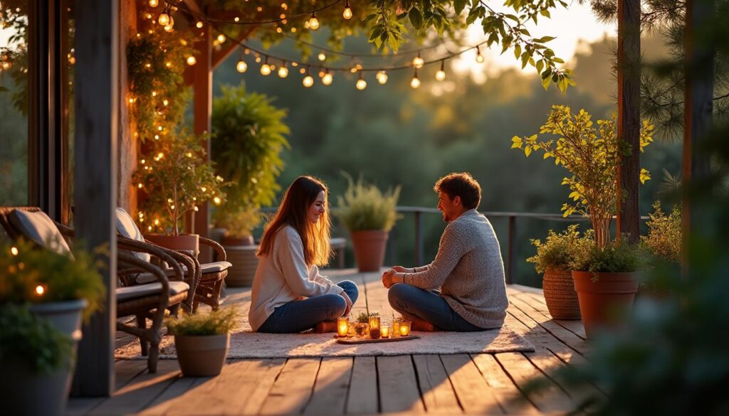 Nos conseils pour installer des guirlandes extérieures et illuminer sa terrasse