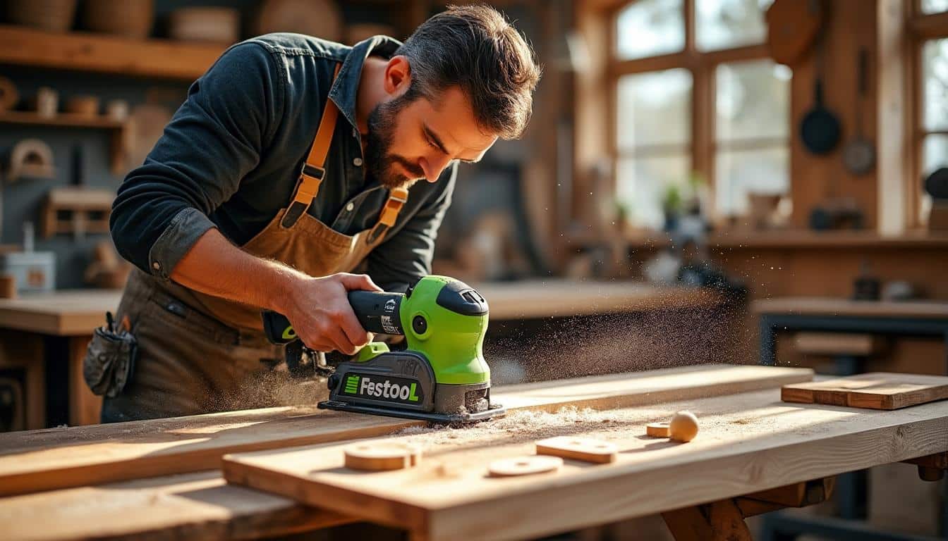 Illustration: Pourquoi la Festool scie plongeante TS 55 est-elle un outil incontournable pour les travaux exigeants ?