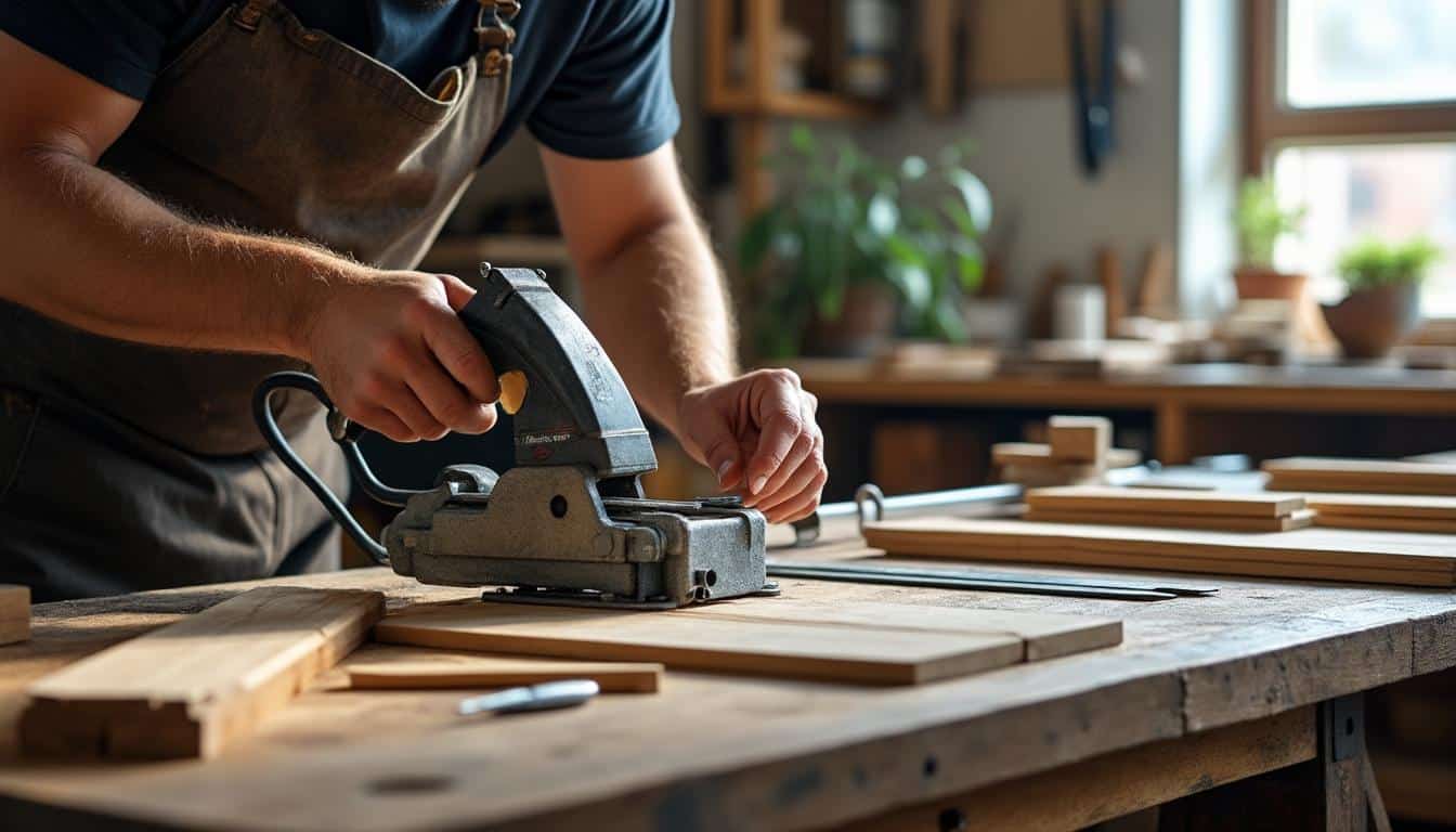 Illustration: Comprendre la scie à onglet sur table : définition et usages essentiels