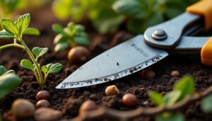 Pourquoi et comment couper les branches mortes du potager à l'aide d’un sécateur