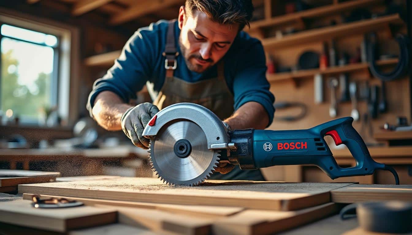 Illustration: Comprendre la lame de scie Bosch et ses applications principales