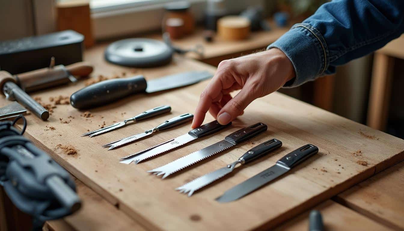 Illustration: Comment bien choisir la lame idéale pour votre scie sauteuse Peugeot ?