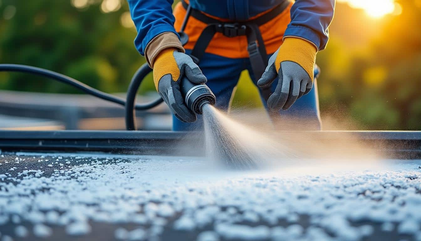 Illustration: Comprendre le rôle d’un pulvérisateur pour traiter la mousse sur votre toiture