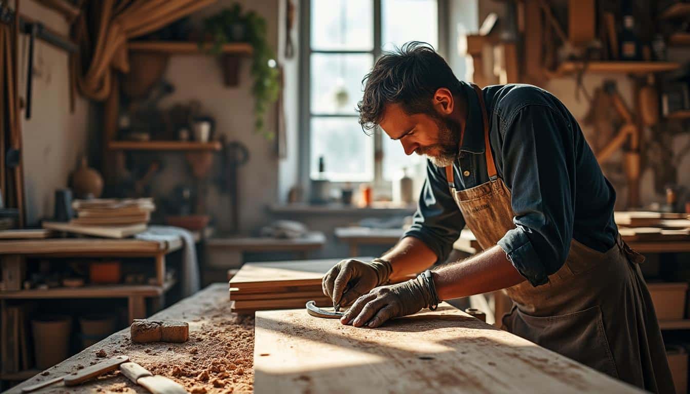 Scie à coupe tirante : précision et efficacité pour le travail du bois