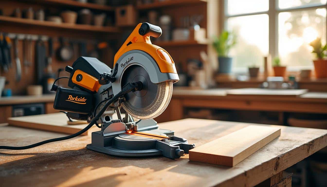 Illustration: Les caractéristiques techniques clés des scies à onglet radiales Parkside