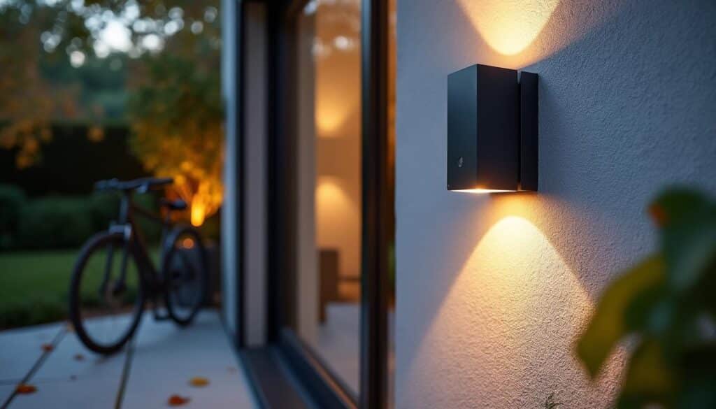 Applique murale extérieur avec détecteur de mouvement : sécurité et économie