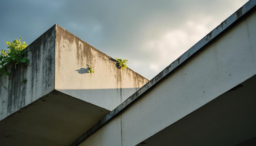Toiture en béton inclinée : robustesse et design durable