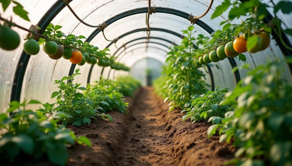 Aménagement d'une serre tunnel : guide complet pour un jardin réussi