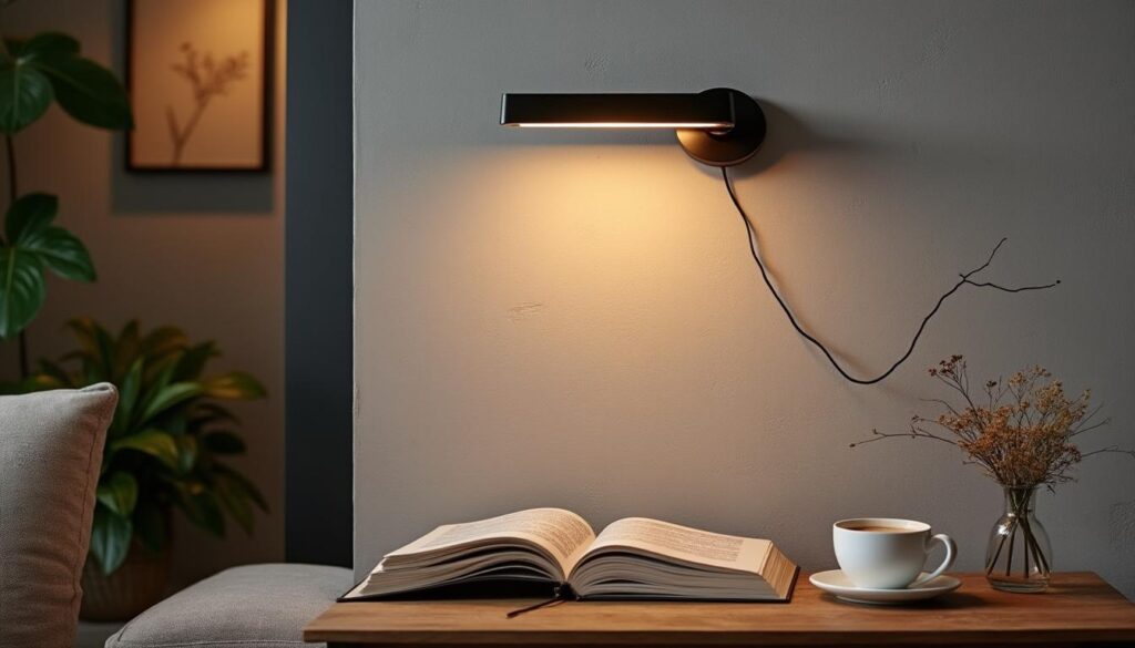 Applique extensible murale : design modulable et éclairage pratique