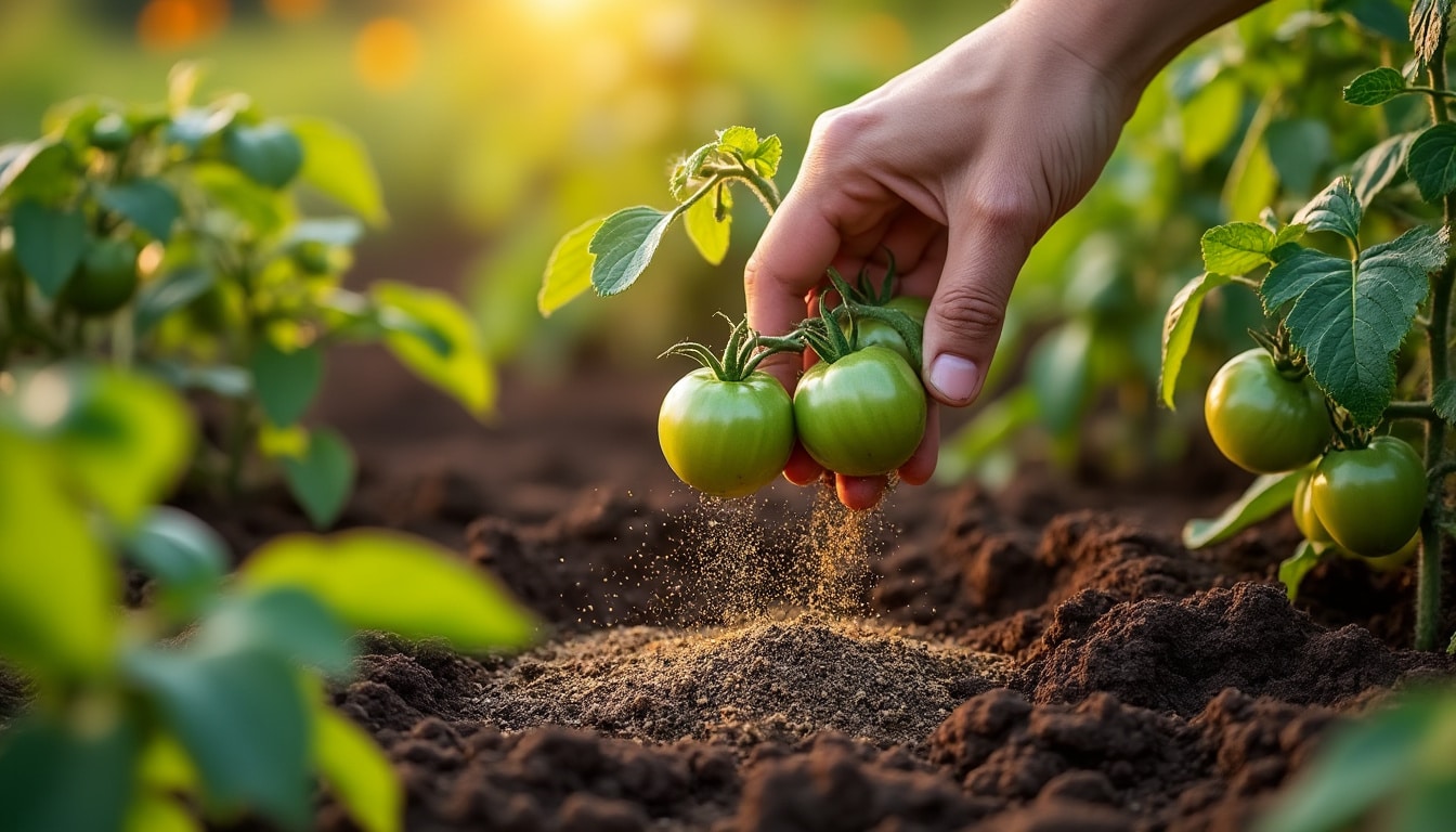 Illustration: Les besoins nutritionnels essentiels des plants de tomates pour une croissance optimale