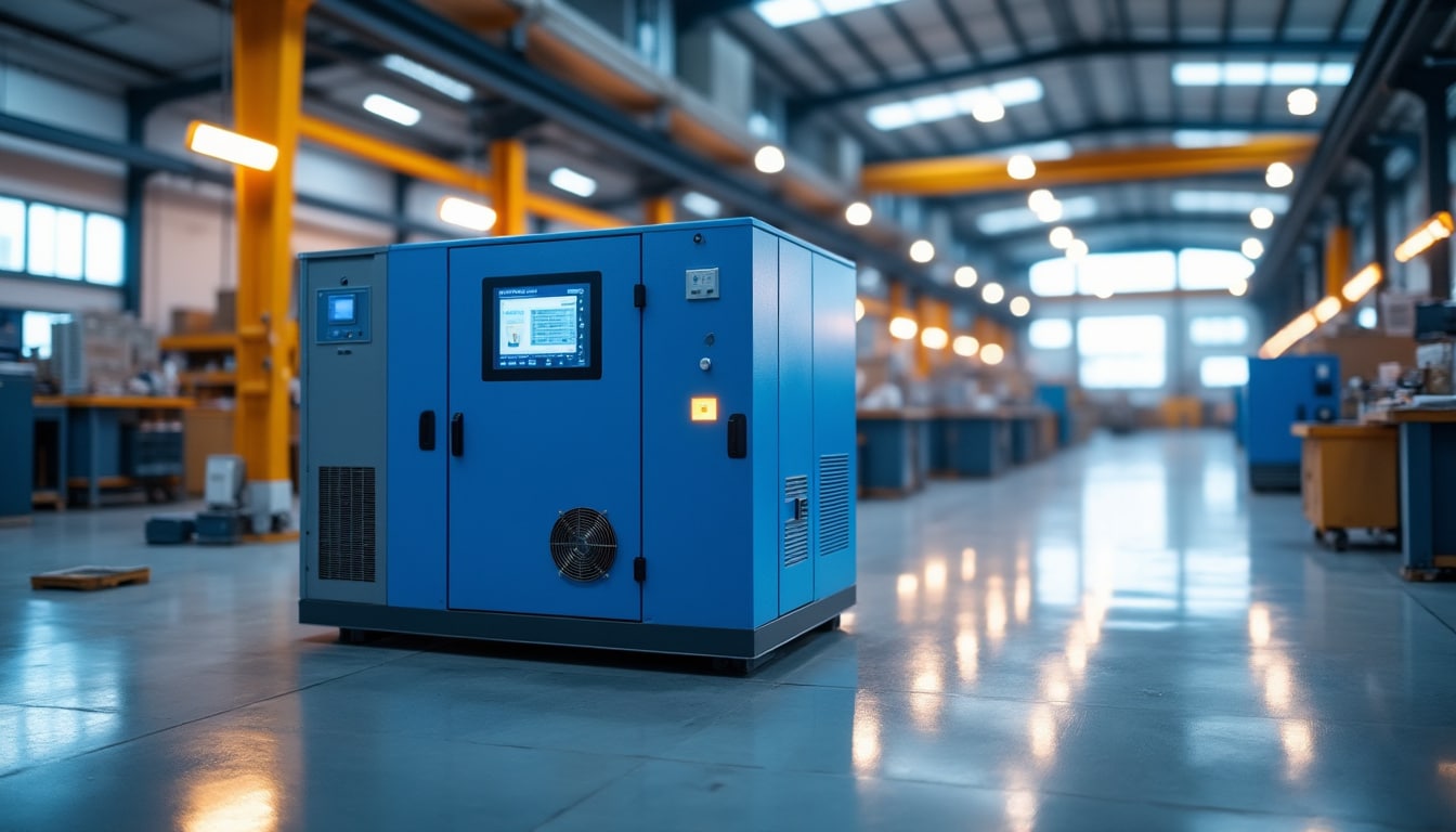 Compresseur à vis 10 kW : performance et fiabilité pour l’industrie