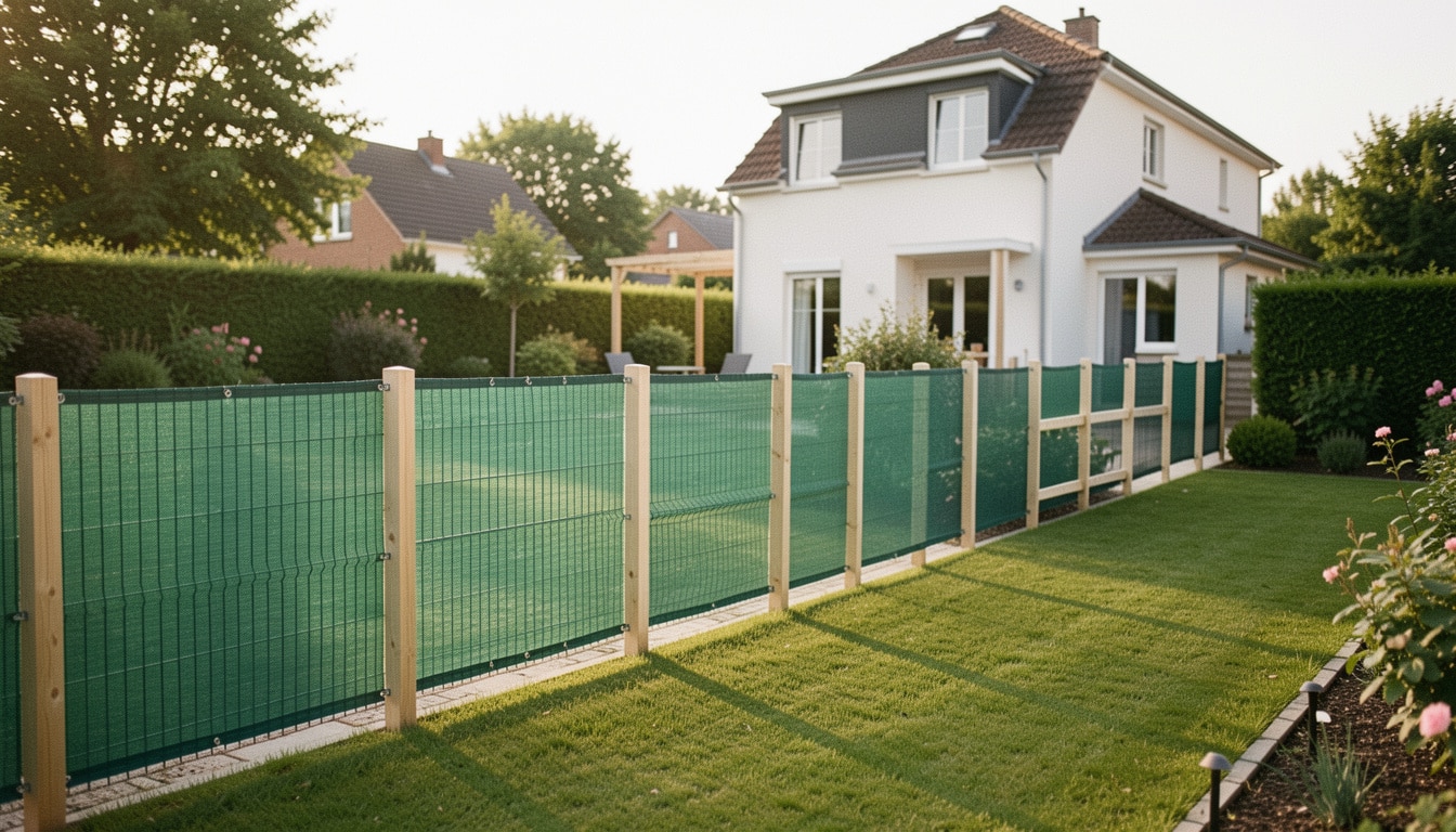 Clôture de jardin pas chère : quel choix selon budget