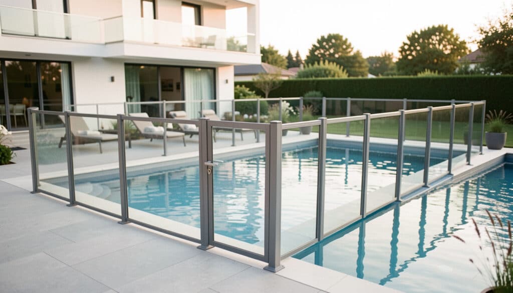 Clôture de piscine : norme, matériaux et prix