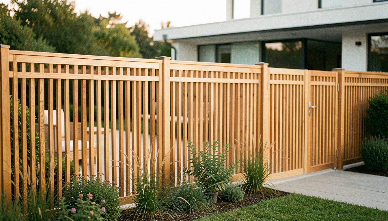 Clôture de jardin en bois : bien choisir sans se tromper