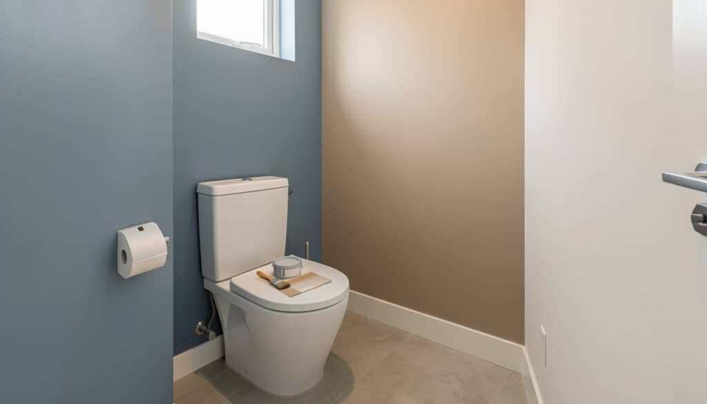 Peinture pour WC : couleurs, murs et finitions à choisir